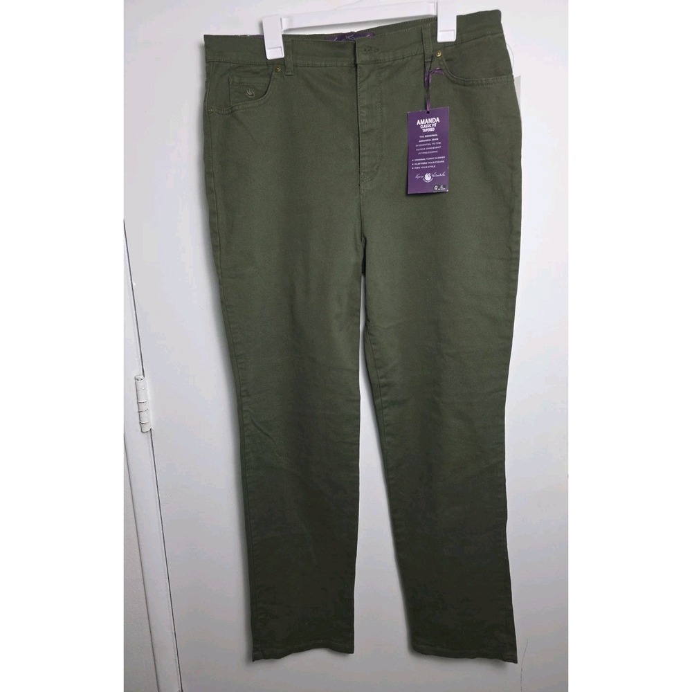 Gloriaโ Vanderbilt Womens Classic Amanda Jean In Green Size 16L Small Flaw